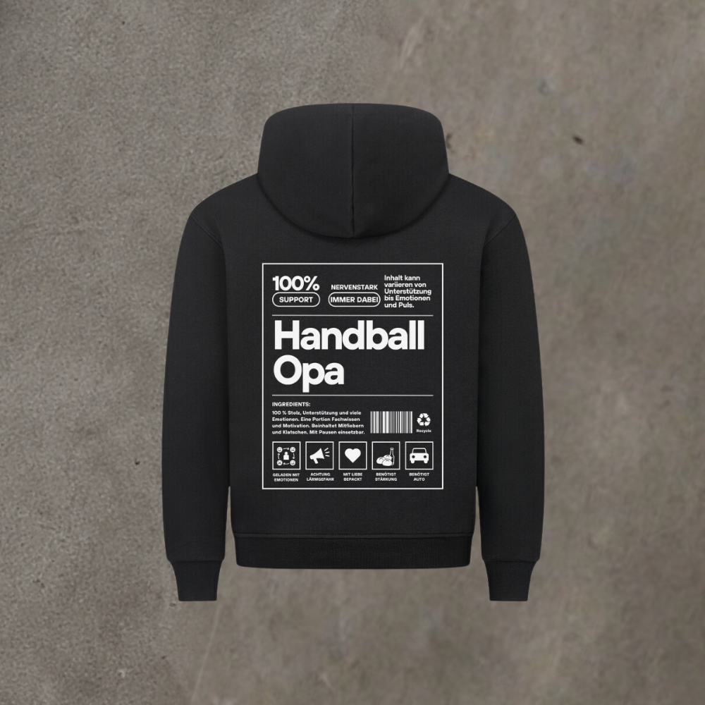 Unisex Hoodie - Label Handball Opa