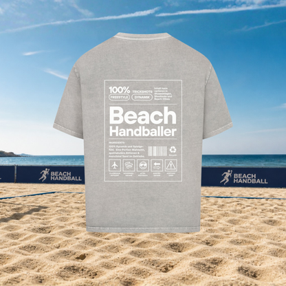 Oversized Shirt - Label Beach-Handballer