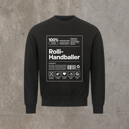 Unisex Pullover - Label Rolli-Handballer
