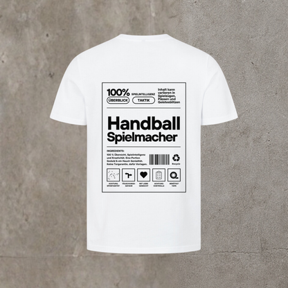 Unisex T-Shirt - Label Handball Spielmacher