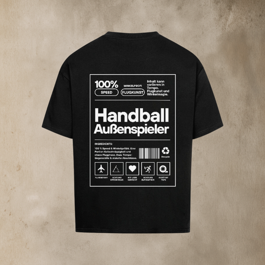 Oversized Shirt - Label Handball Außenspieler