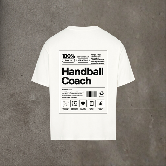 Oversized Shirt - Label Handball Coach