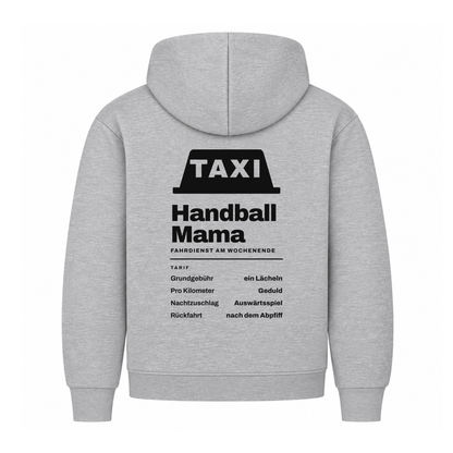 Handball Mama – Taxi – Hoodie in Grau