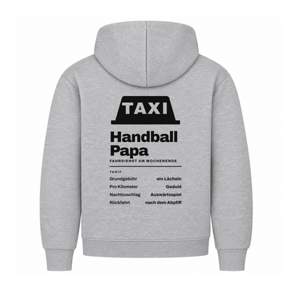 Handball Papa – Taxi – Hoodie in Grau