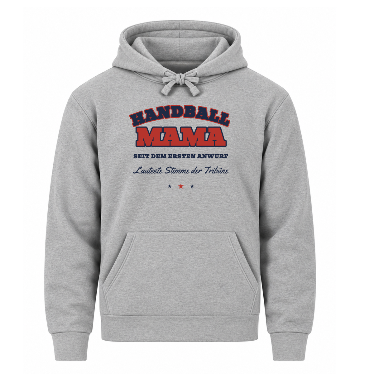 Handball Mama – Varsity – Hoodie in Grau