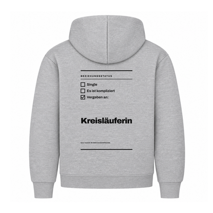 Handball Vergeben an Kreisläuferin – Hoodie in Grau