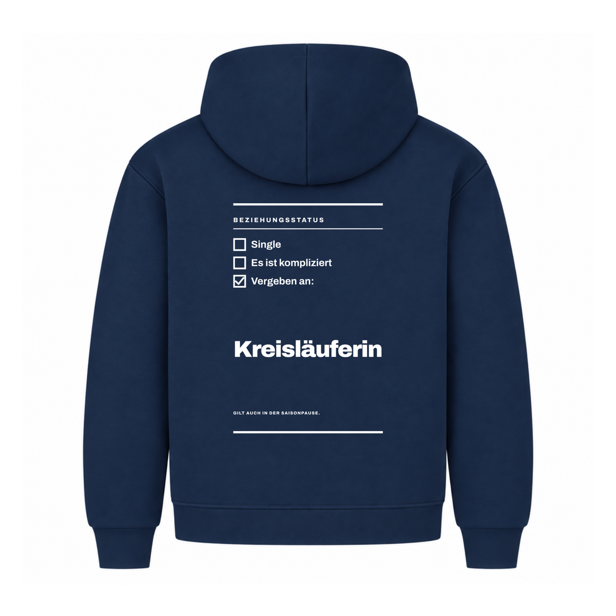 Handball Vergeben an Kreisläuferin – Hoodie in Navy