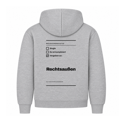 Handball Vergeben an Rechtsaußen – Hoodie in Grau