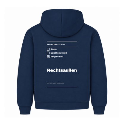 Handball Vergeben an Rechtsaußen – Hoodie in Navy