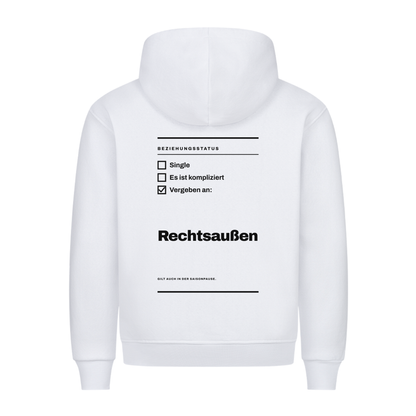 Handball Vergeben an Rechtsaußen – Hoodie in Weiß