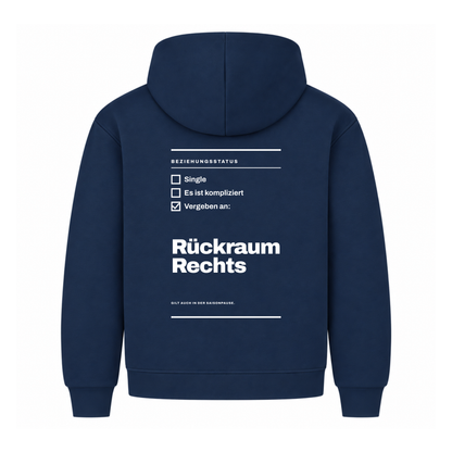 Handball Vergeben an Rückraum Rechts – Hoodie in Navy