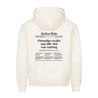 Handball Ehemalige – Hallen-Echo – Hoodie in Natural Raw