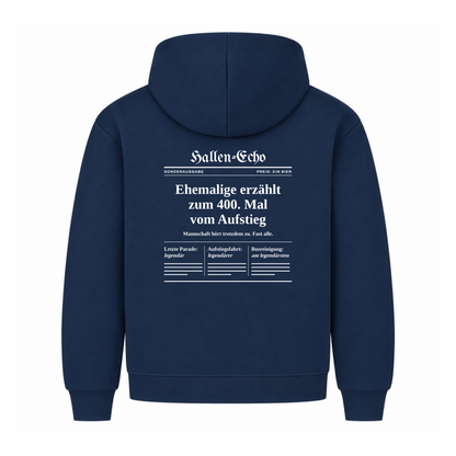 Handball Ehemalige – Hallen-Echo – Hoodie in Navy