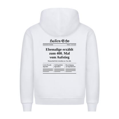 Handball Ehemalige – Hallen-Echo – Hoodie in Weiß