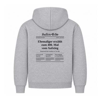 Handball Ehemaliger – Hallen-Echo – Hoodie in Grau