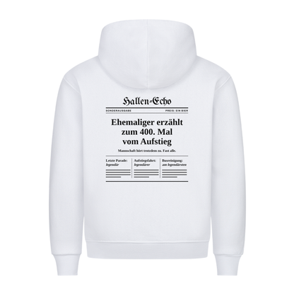 Handball Ehemaliger – Hallen-Echo – Hoodie in Weiß